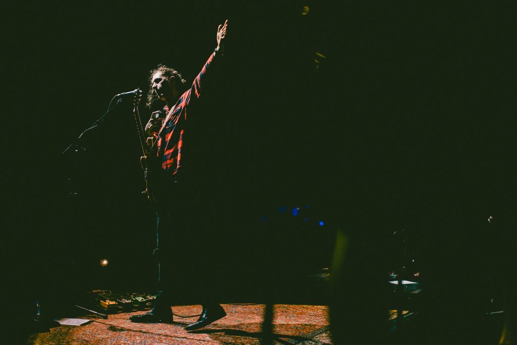 Live in the volkswagen Arena, Istanbul. Photo: Dara Munnis.