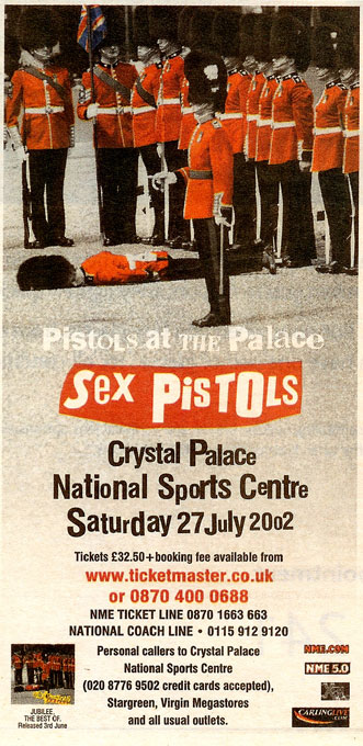 Pistols At The Palace Press Conference 2002 Sex Pistols The