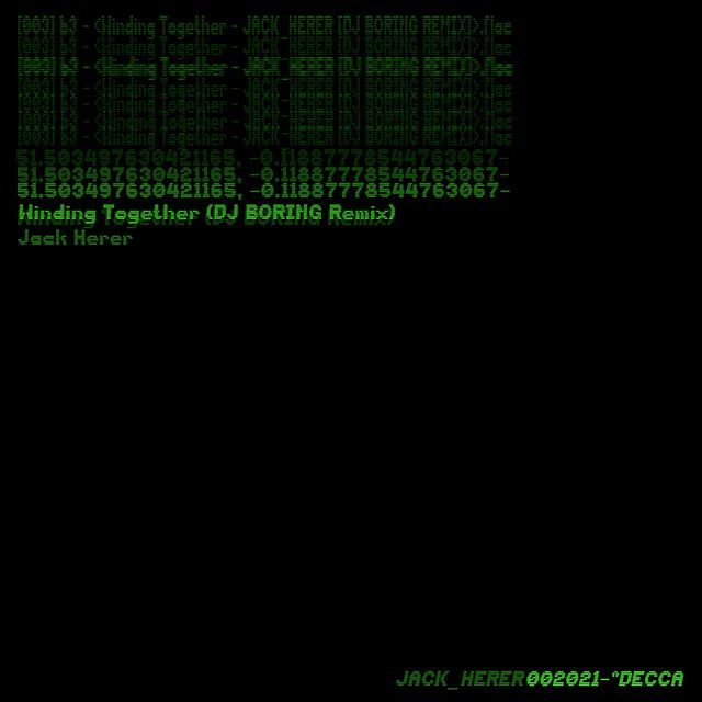 Winding Together (DJ BORING Remix) by Jack Herer