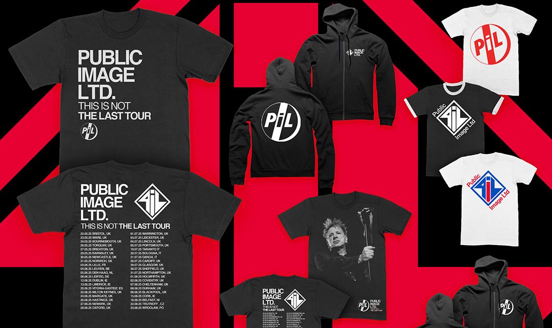 PiL 2025 Tour Merchandise