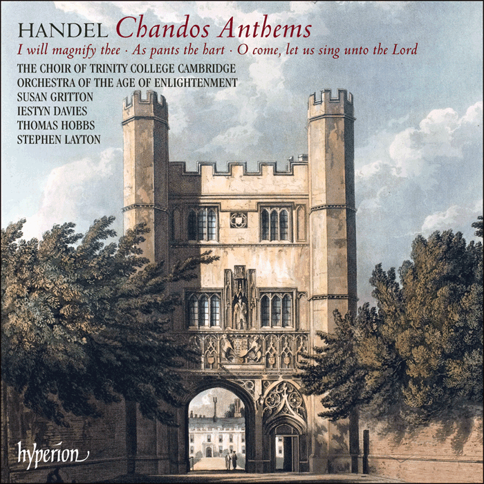 Handel: Chandos Anthems Nos 5a, 6a & 8