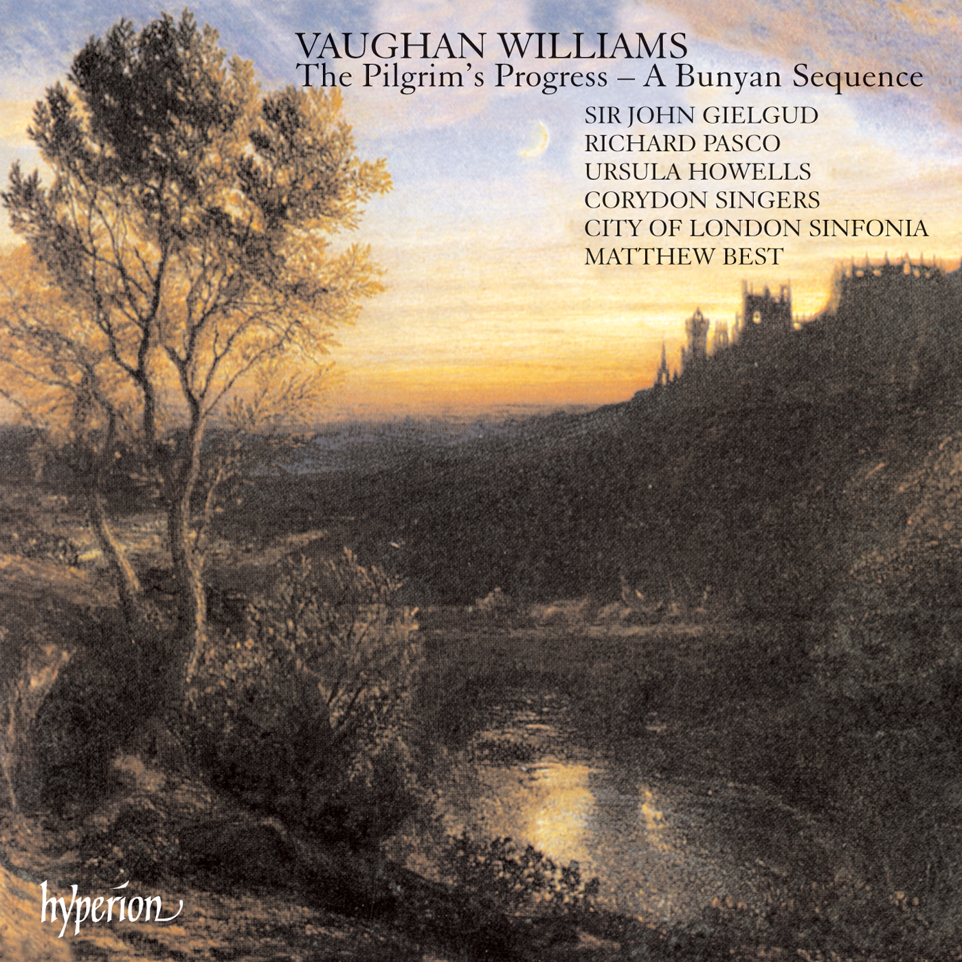 Vaughan Williams: The Pilgrim's Progress – A Bunyan Sequence for three speakers, treble solo, chorus and orchestra; text and music adapted by Christopher Palmer