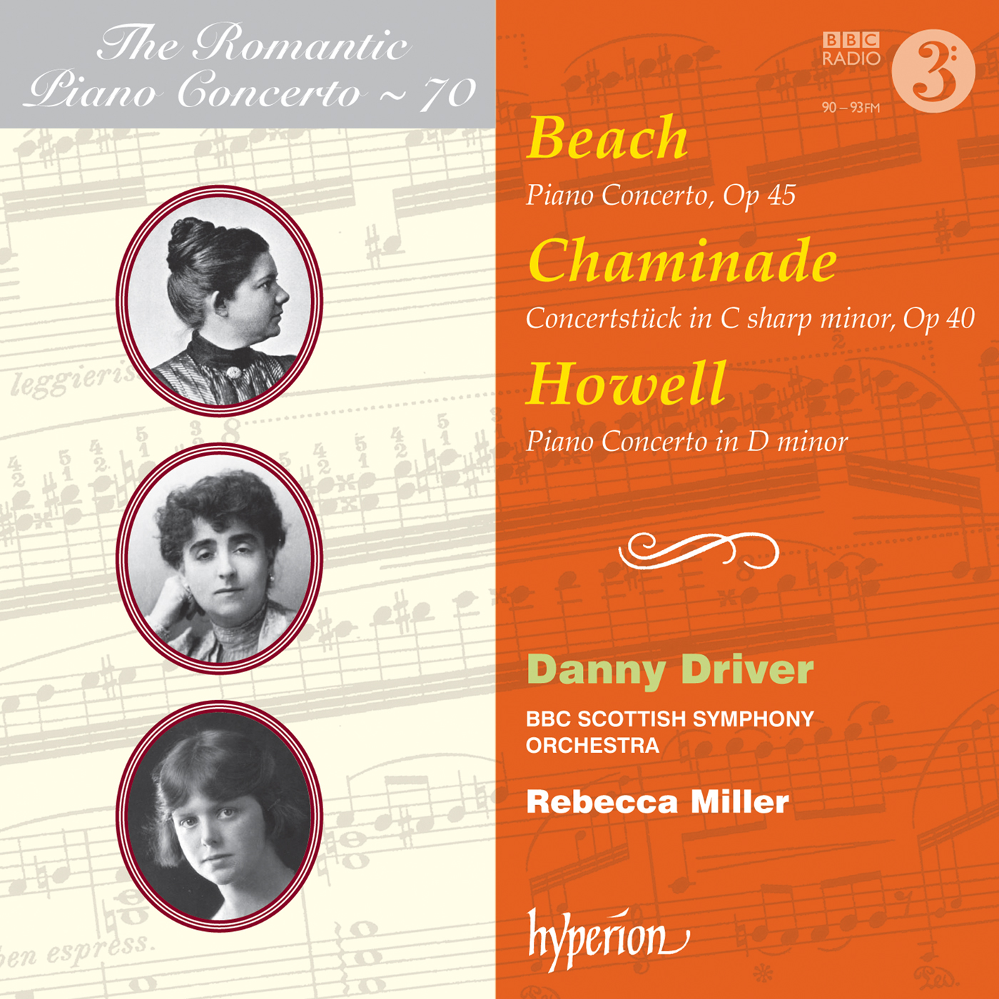 Beach, Chaminade & Howell: Piano Concertos
