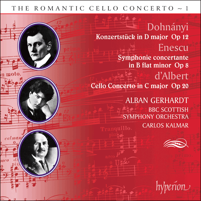 Dohnányi, Enescu & Albert: Cello Concertos