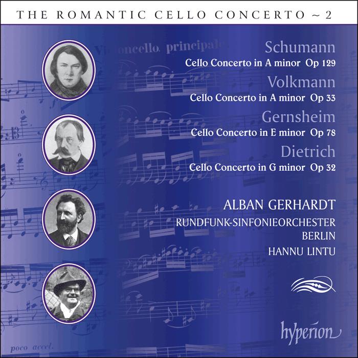 The Romantic Cello Concerto, Vol. 2 - Volkmann, Dietrich, Gernsheim & Schumann