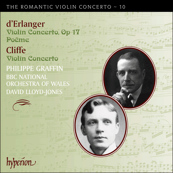 Cliffe & Erlanger: Violin Concertos