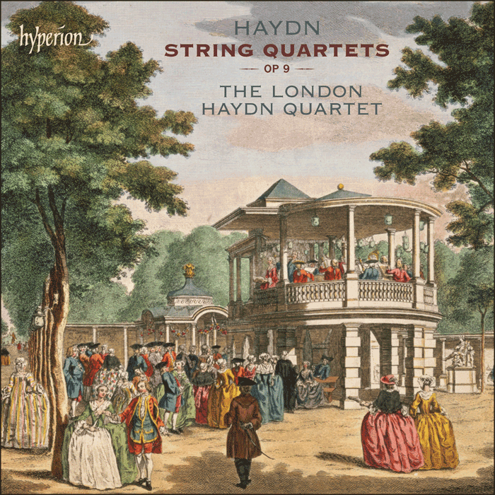 Haydn: String Quartets Op 9 – performed from the 1790 London edition published by Longman and Broderip