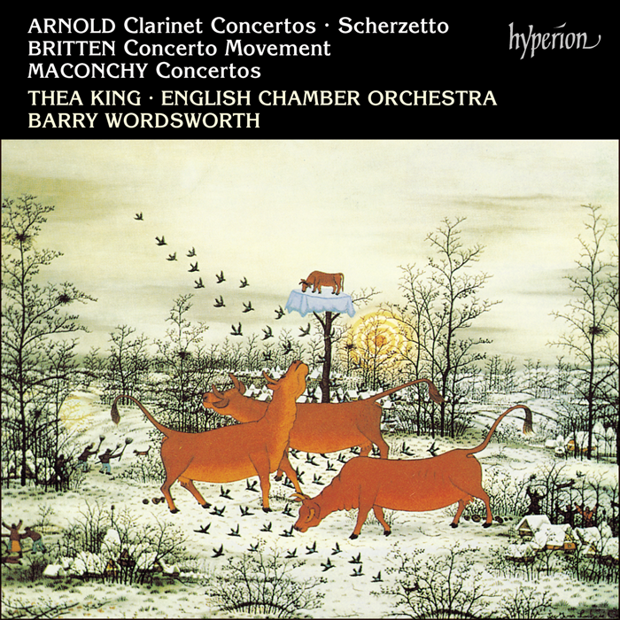 Arnold, Maconchy & Britten: Clarinet Concertos