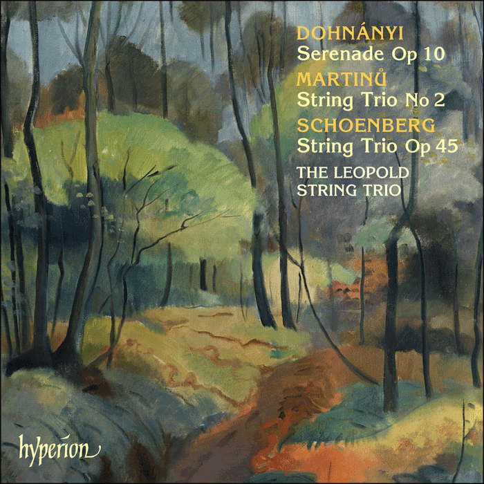 Dohnányi, Schoenberg & Martinů: String Trios