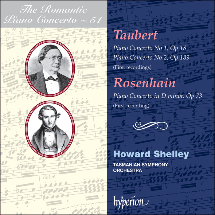 Taubert & Rosenhain: Piano Concertos