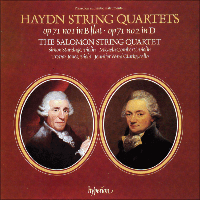 Haydn: String Quartets Opp 71/1 & 71/2