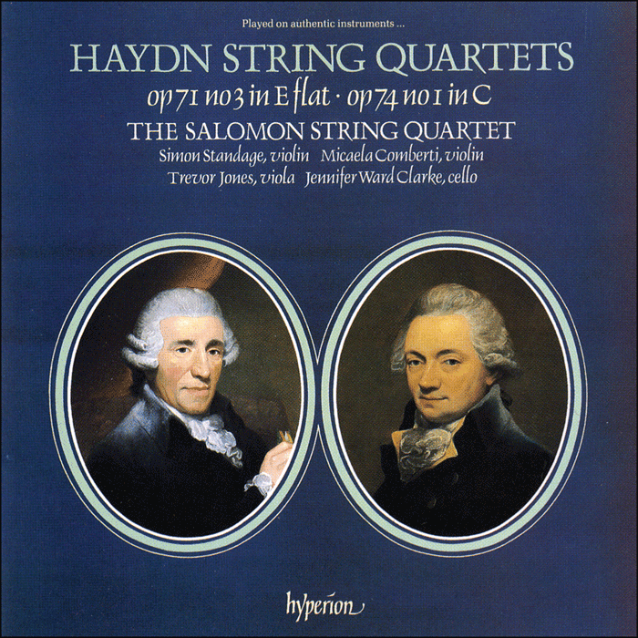 Haydn: String Quartets Opp 71/3 & 74/1