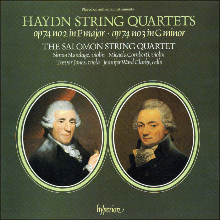 Haydn: String Quartets Opp 74/2 & 74/3