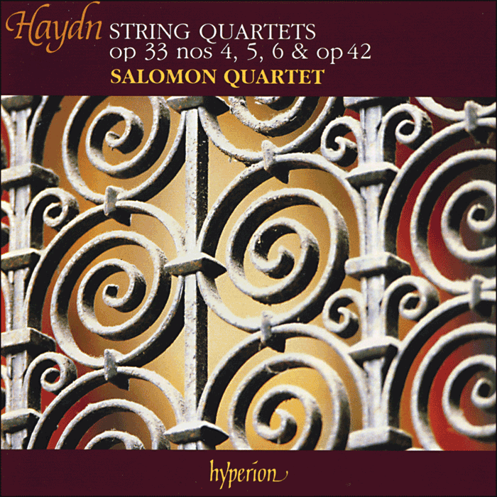 Haydn: String Quartets Opp 33/4-6 & 42