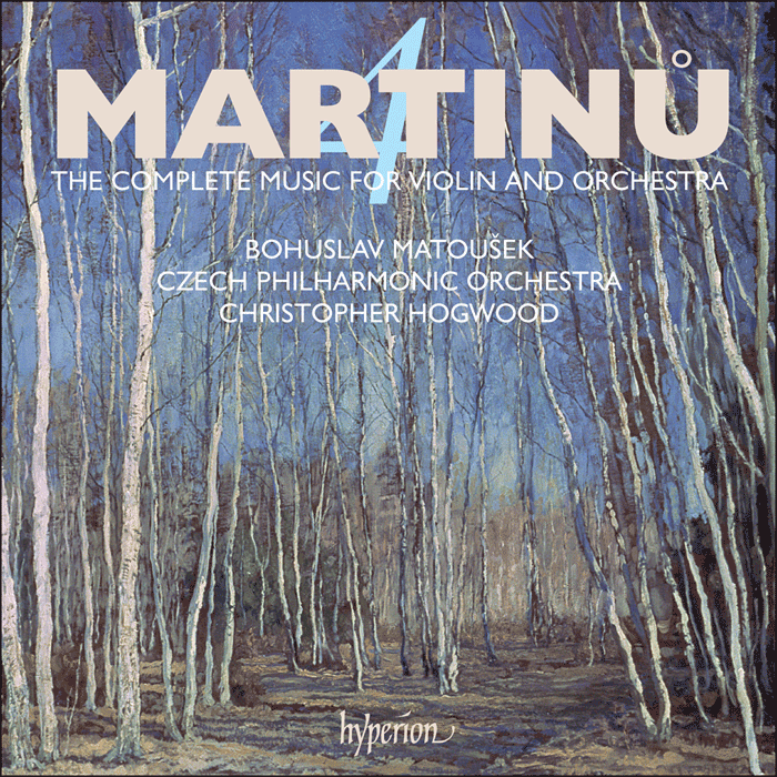 Martinů: The complete music for violin and orchestra, Vol. 4