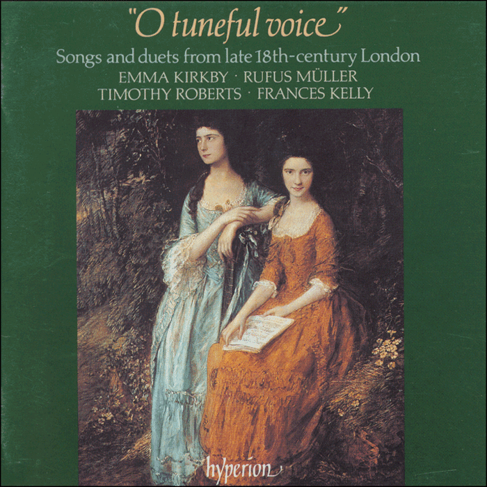 O tuneful voice – Songs and duets from late 18th-century London