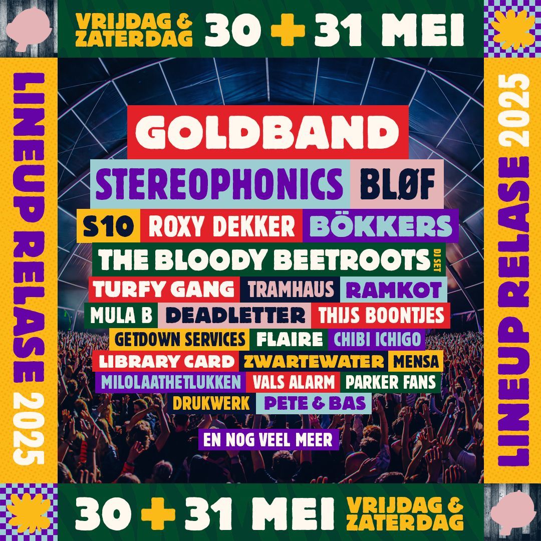 DAUWPOP FESTIVAL ANNOUNCED