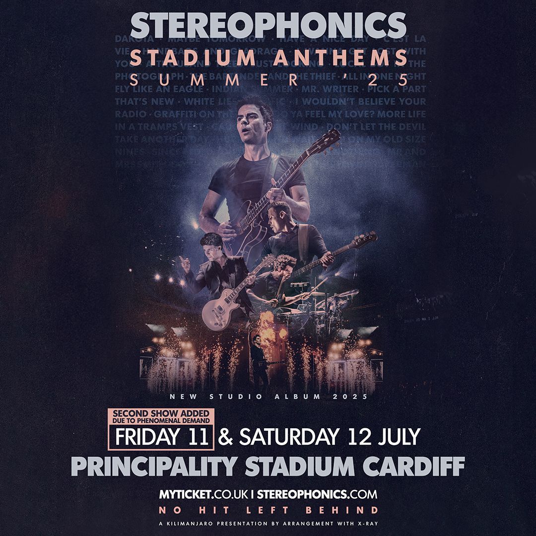 2ND CARDIFF STADIUM SHOW ADDED