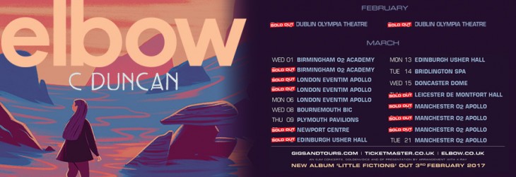 Limited tickets available for elbow 2017 tour dates