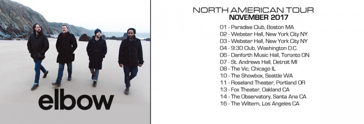 ELBOW NORTH AMERICAN TOUR DATES ON SALE TODAY