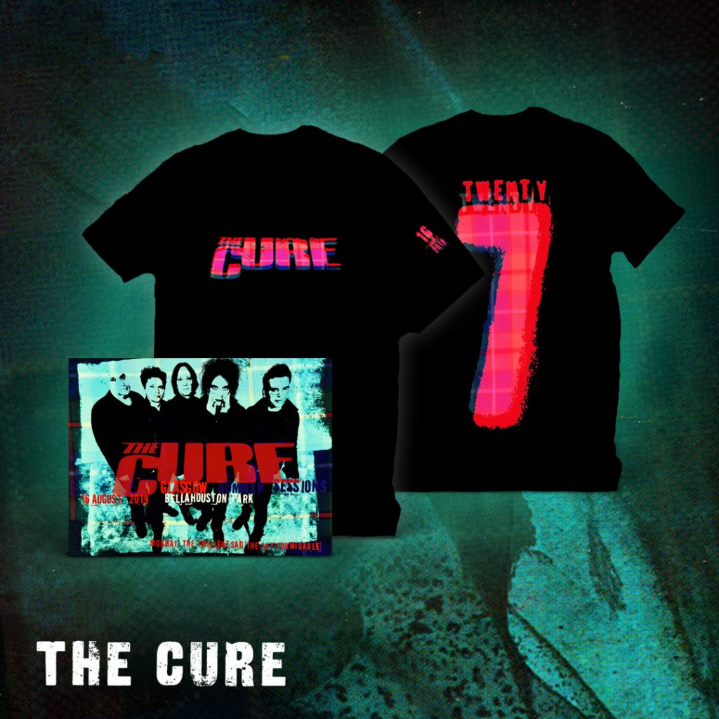 the cure merch