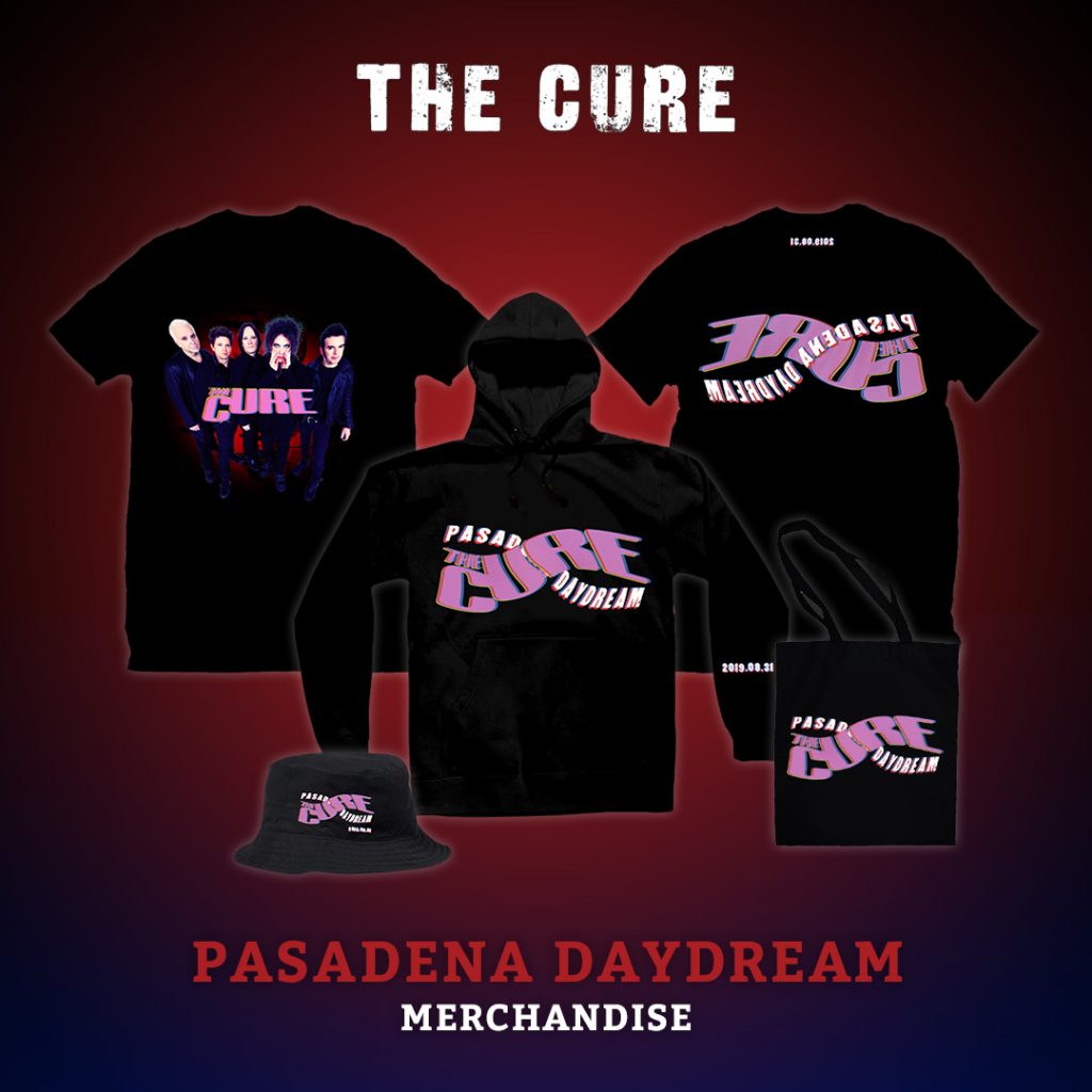 the cure merch