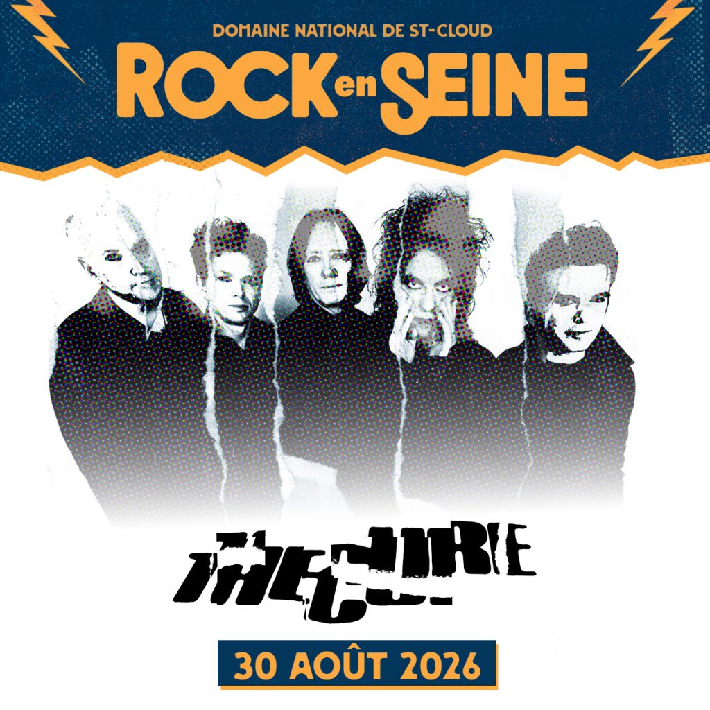 The Cure Rock En Seine Headliner 2026