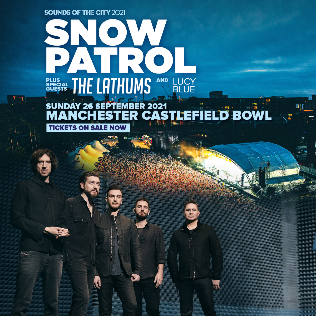 Sounds Of The City – Manchester Castlefield Bowl – tickets on general sale now!