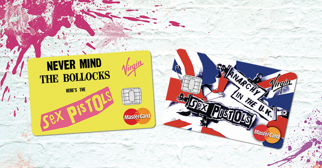 Virgin Money Sex Pistols Credit Cards Sex Pistols The Official Website 