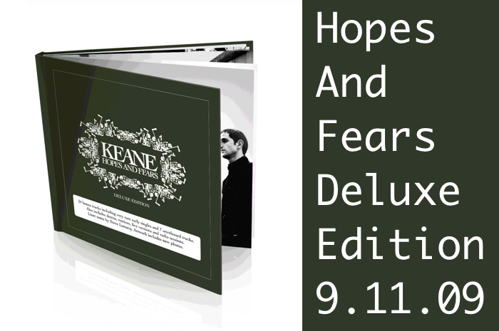 keane tour hopes and fears