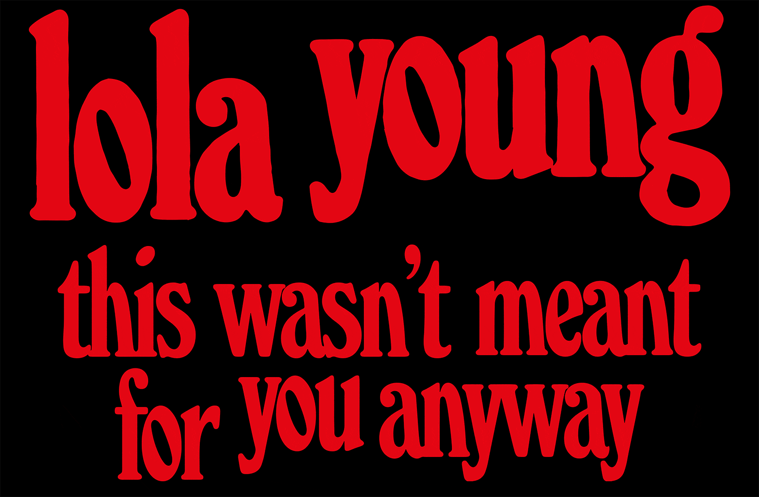 LOLA YOUNG