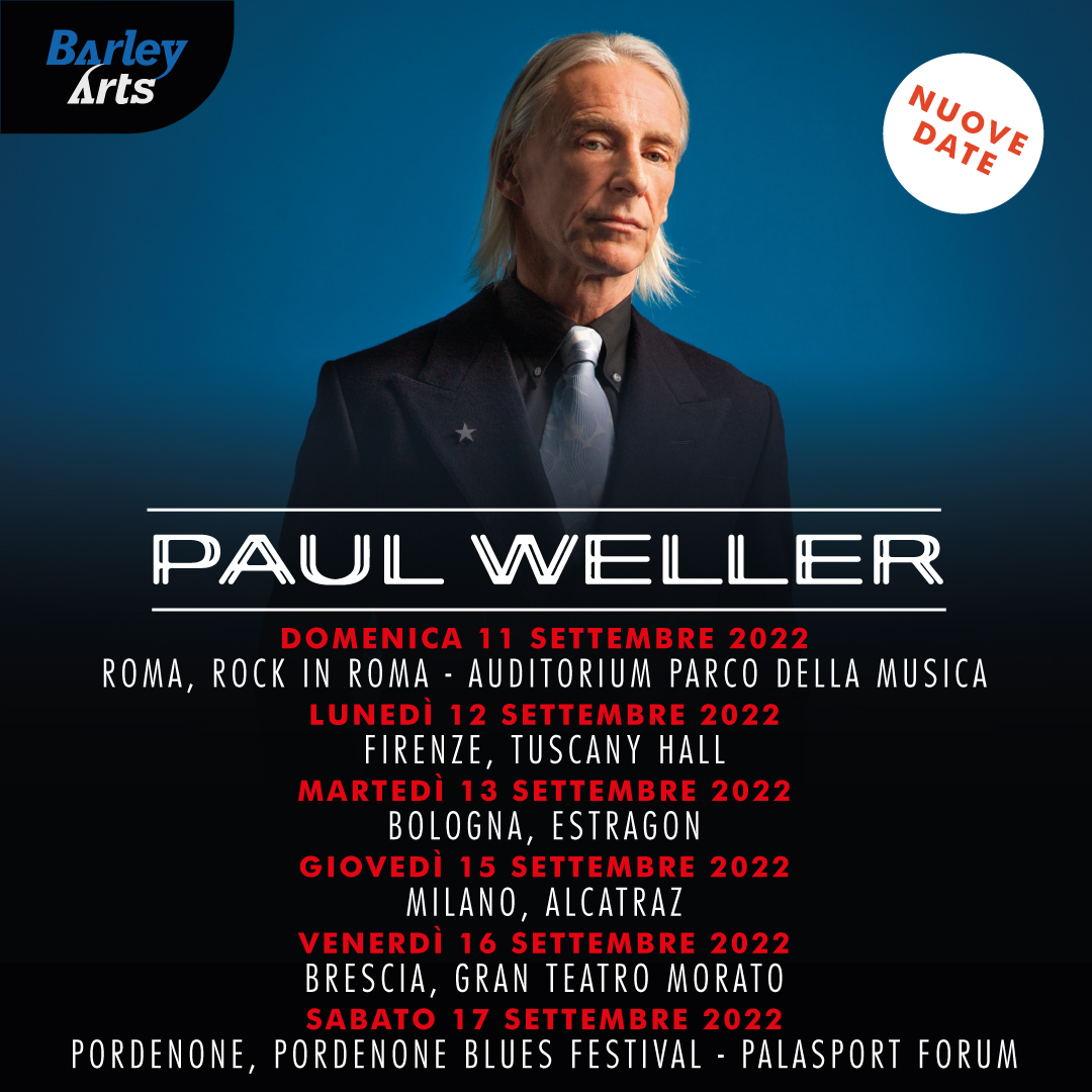 Paul Weller 2022 QUADRA Tour 
