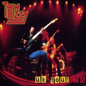 Thin Lizzy UK Tour 75 album art