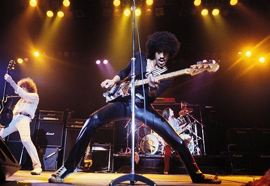 Thin Lizzy photographed by Robert Ellis and P G Brunelli