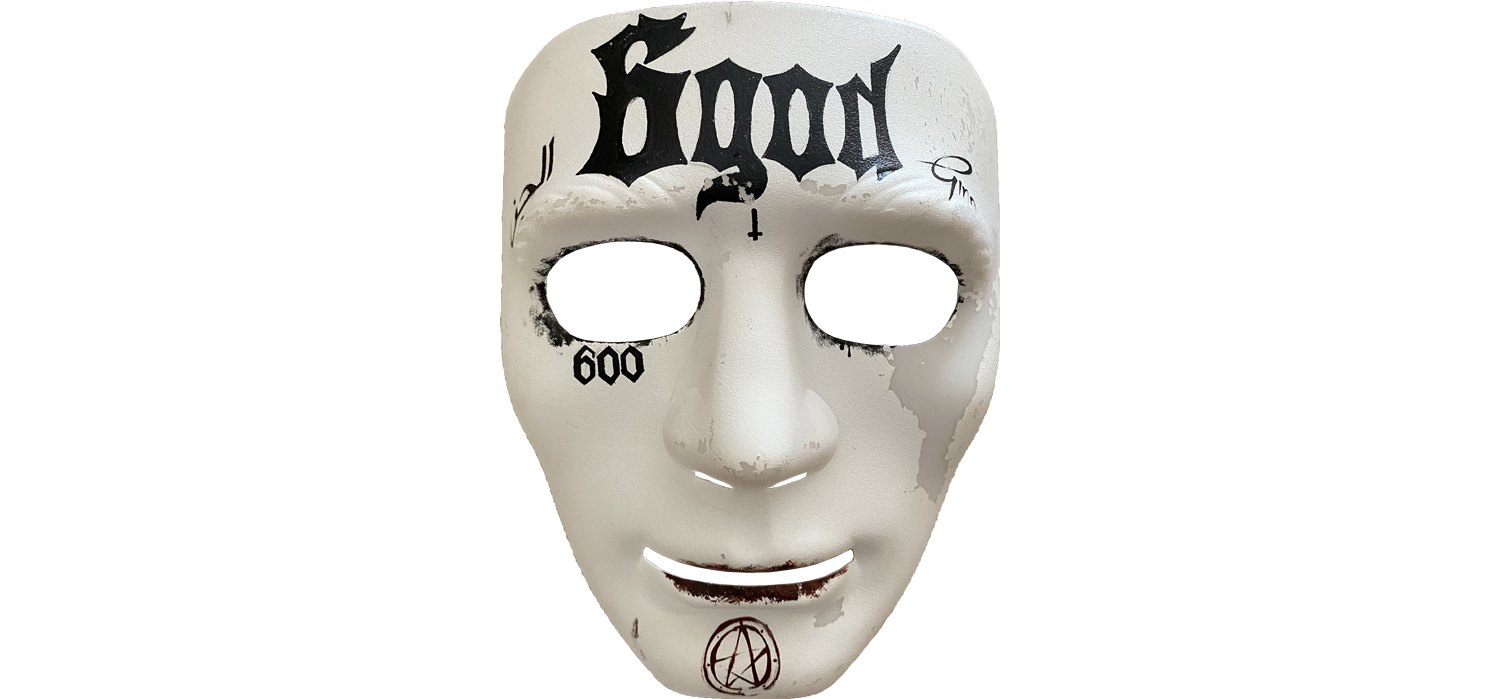 Маска 6 выпуск когда выйдет. Ghost группа маски. Маска 600. Маска с шестью глазами. Ghostface 600 Mask 6god.